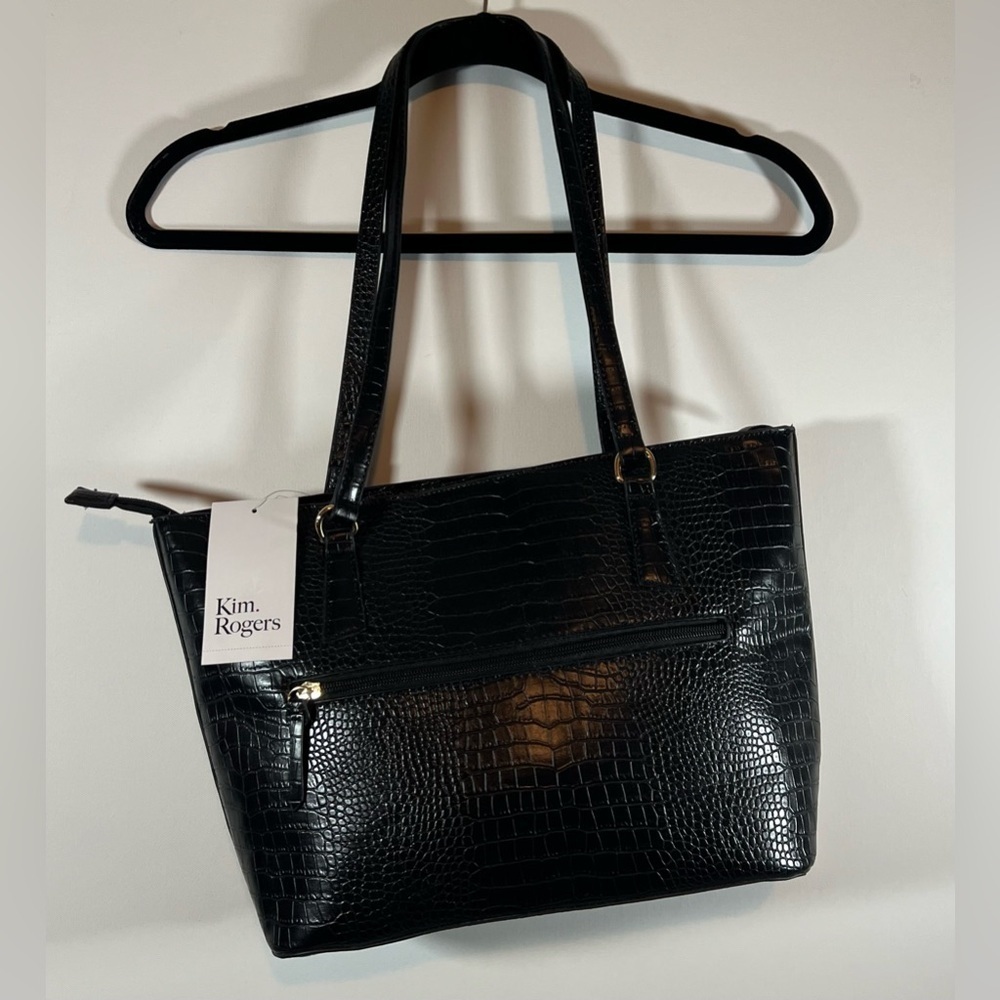 KIM ROGERS  WOMEN SHOULDER BAG/TOTE BLACK NWT
